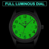 Nurse Watch for Nurse Doctors Medical Professionals Students Men Women Unisex Easy to Read Luminous Dial Second Hand Watch