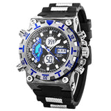 Sport Digital Watch Wrist Military Watch for Men Stopwatch Alarm Date LCD Watch