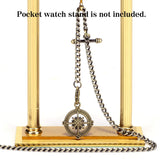 Pocket Watch Albert Chain T Bar & Lobster Clasps Watch Chain Vest Chain
