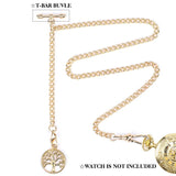 Pocket Watch Albert Chain T Bar & Lobster Clasps Watch Chain Vest Chain