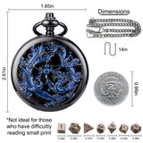 Mini D&D Dice Set DND Pocket Watch Shell 7PCS Micro Polyhedral Dice Set Metal Dice Dungeons and Dragons Gifts