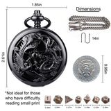 Mini D&D Dice Set DND Pocket Watch Shell 7PCS Micro Polyhedral Dice Set Metal Dice Dungeons and Dragons Gifts