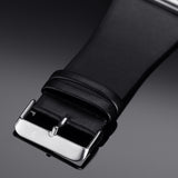 Men's Minimalist Business Leather Strap Watch
