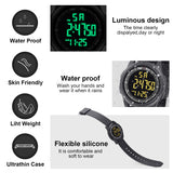 Mens Digital Watch Sports Military Watches